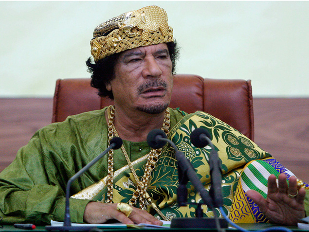 Resultado de imagem para Gadafi