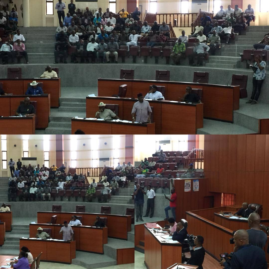A'Ibom Assembly Passes Vote of Confidence on Speaker, Onofiok Luke (Happening Now) PHOTOS