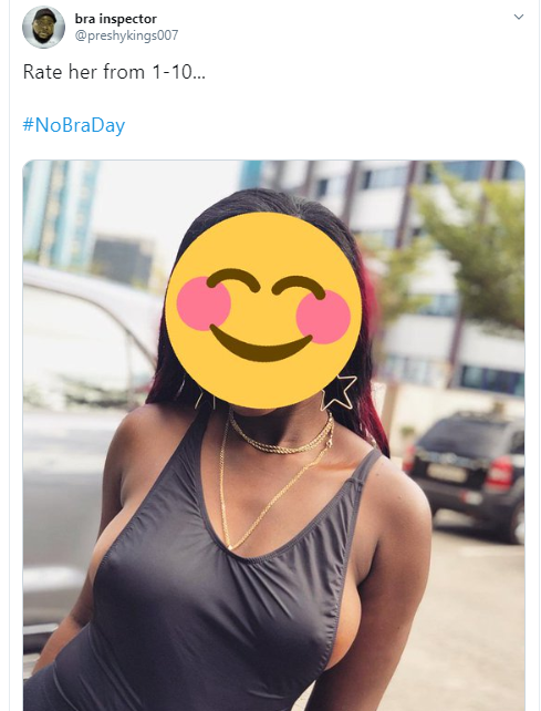 Women Post Pics in Celebration of #NoBraDay