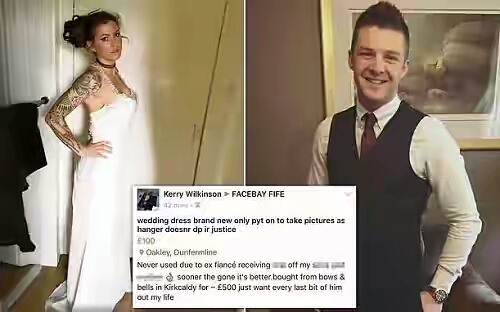 Bride To Be Sells Wedding Dress On Facebook For £100 After Calling Ceremony Off Claiming Fiancé