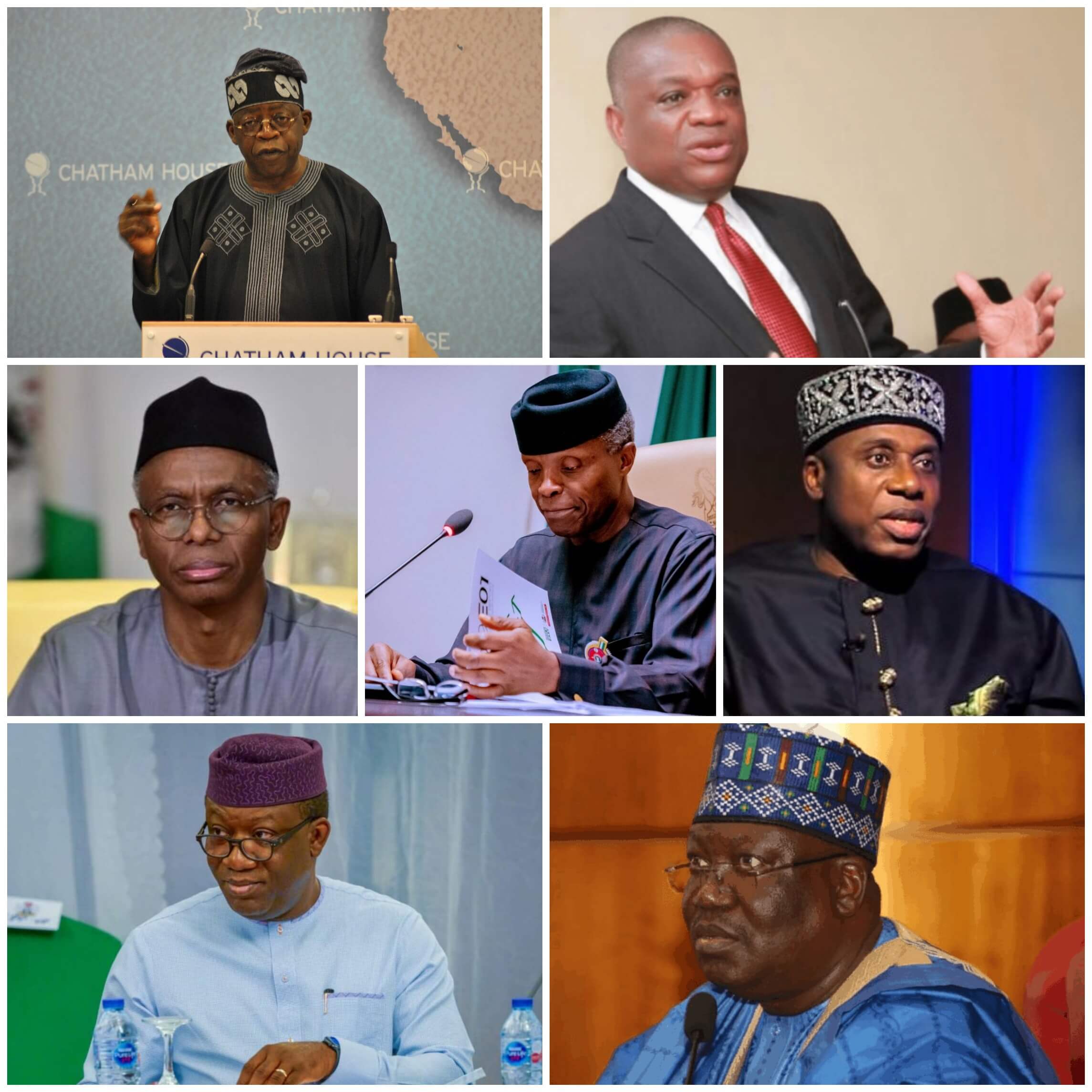 2023 Top 7 Candidates That Could Be APC Presidential Flag Bearer