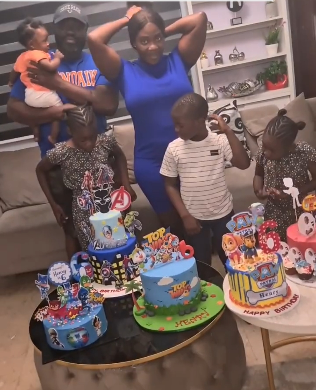 Actress Mercy Johnson Celebrates Son's 6th Birthday With 5 Cakes (Photos,  Video) – Igbere TV