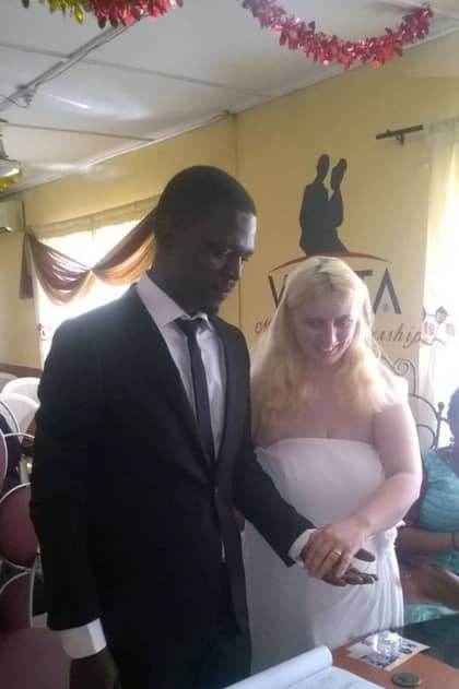 Nigerian Man Banned From Visiting Uk After Getting Married To Oyibo Woman In Nigeria Photos 