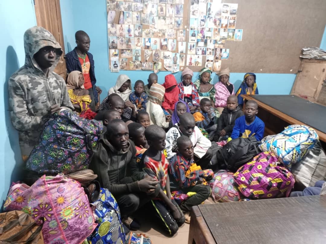 Police Arrest Suspected Human Traffickers, Rescue 41 Children In Kwara (Photo) - Vimarsana News