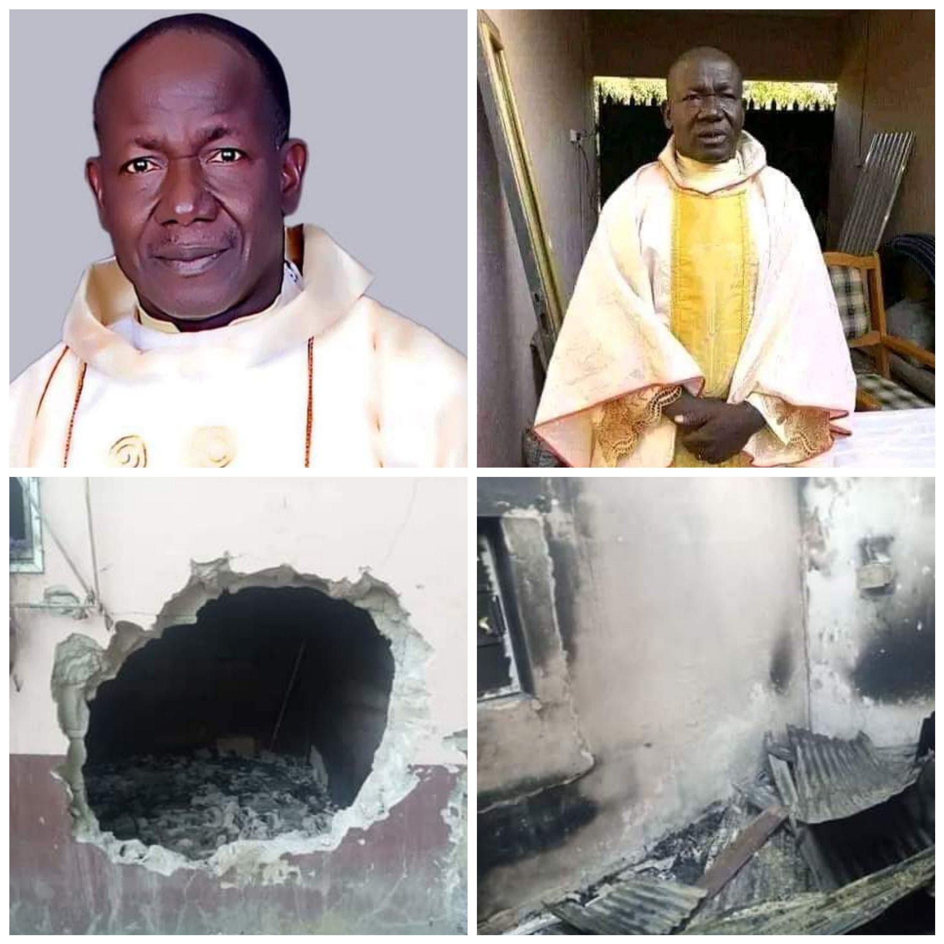 Catholic Priest, Fr. Isaac Burnt To De@th By Band!ts At Paikoro, Niger State - Vimarsana News