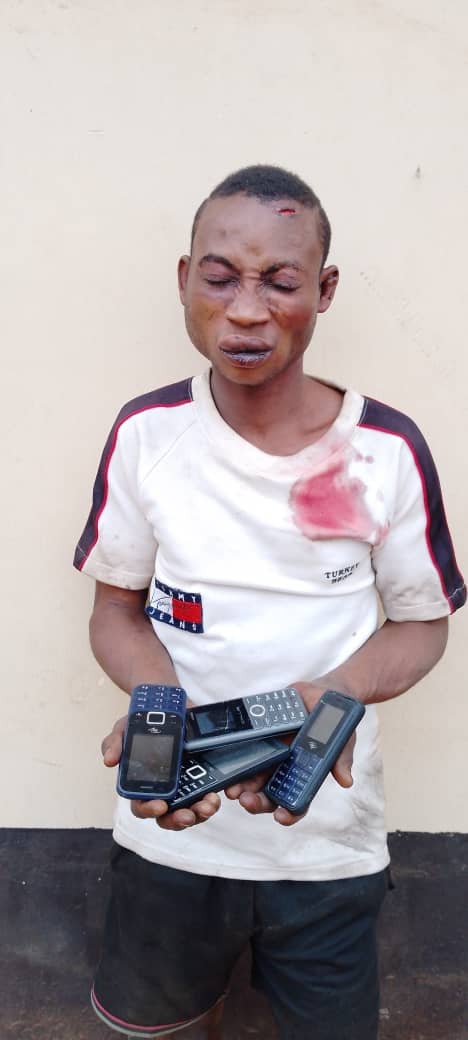 19-Year-Old Burglar Arrested In Ogun, Stolen Items Recovered (Photo) - Vimarsana News