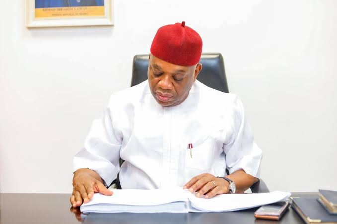 Jubilation As Orji Kalu Constructs Dilapidated Umuobasi Amankalu Igbere Road (Photos) - Vimarsana News