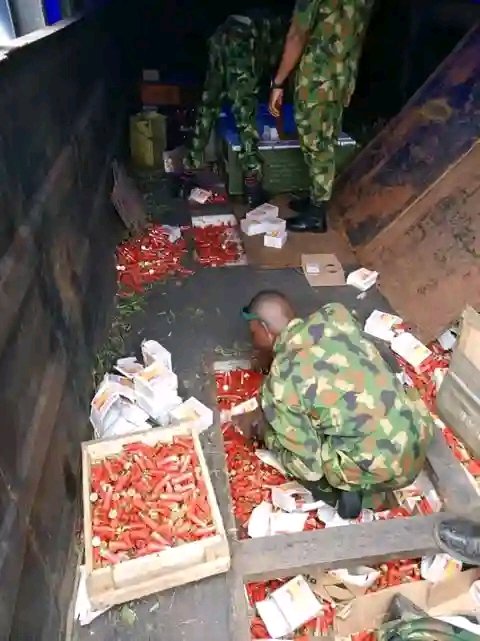 BURSTED! Army seizes truckload if ammunitions heading to South East - Vimarsana News