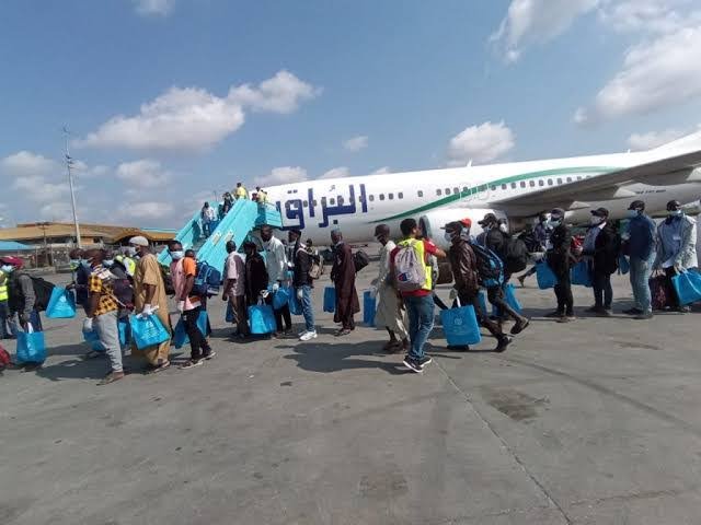 155 Stranded Nigerians Repatriated From Libya Arrive Lagos - Vimarsana News