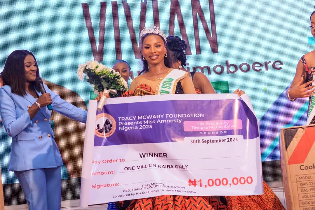 Ebimoboere Wins 2023 Miss Amnesty Nigeria Beauty Pageant (Photos) - Vimarsana News