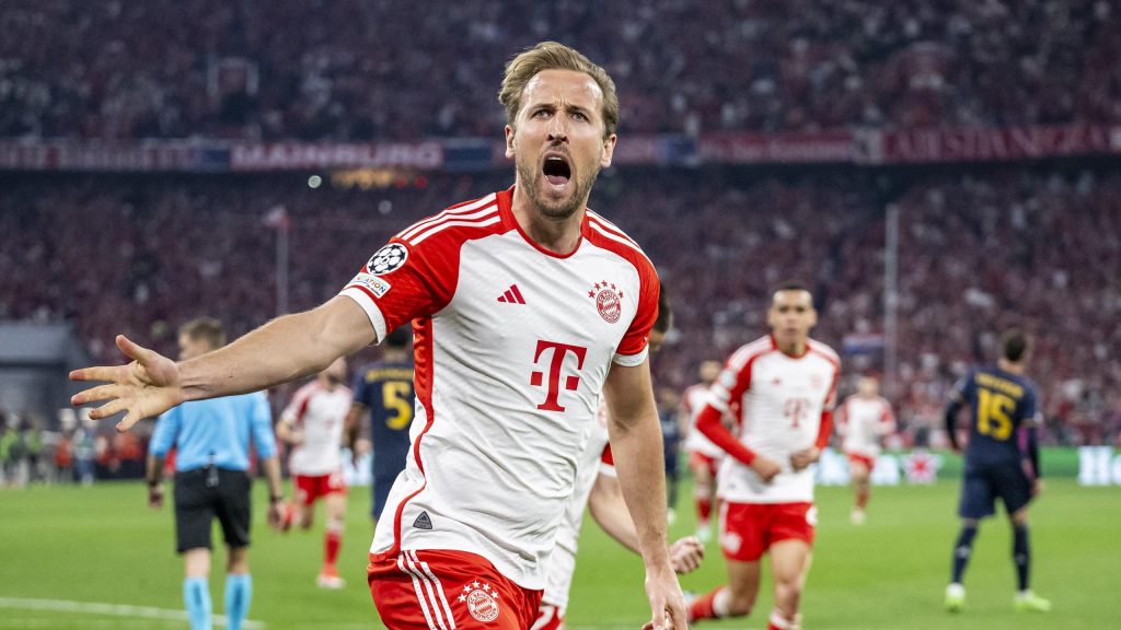 UCL Harry Kane breaks record as Bayern Munich play 22 with Real